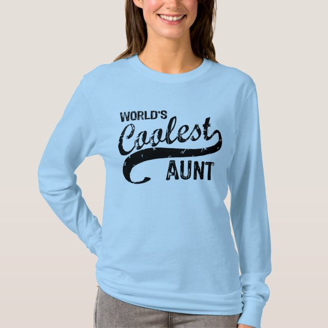 Världens kallaste Moster T Shirt (Framsida)