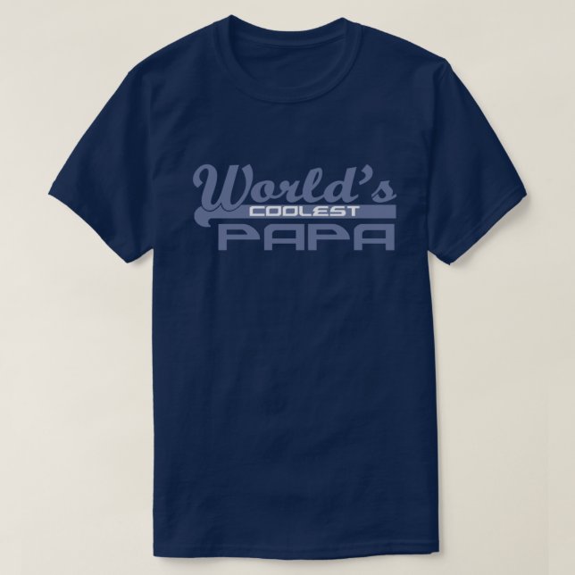 Världens kallaste Pappa T-shirt (Design framsida)
