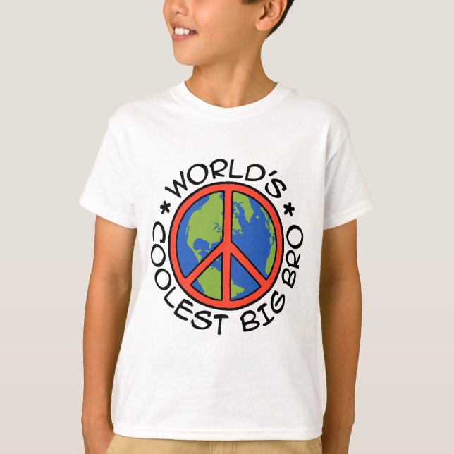 Världens kallaste storebror tee shirt (Framsida)