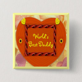 Världens knäppas bäst pappa knapp