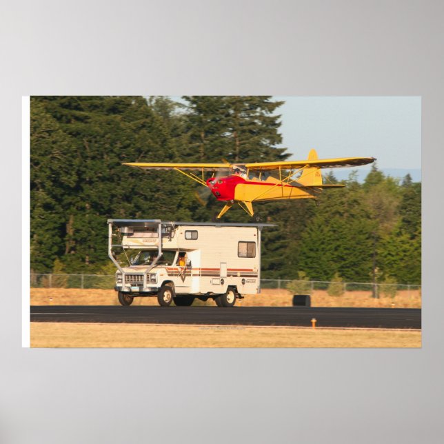 Världens kortaste bana poster (Framsidan)