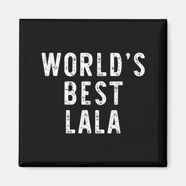 Världens Lala Roliga Familj Magnet (Framsidan)