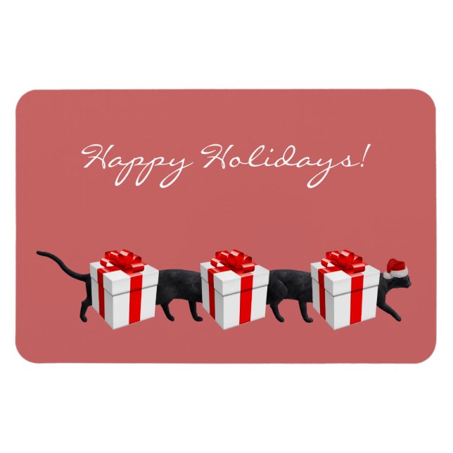 Världens längsta katt magnet (Horisontell)