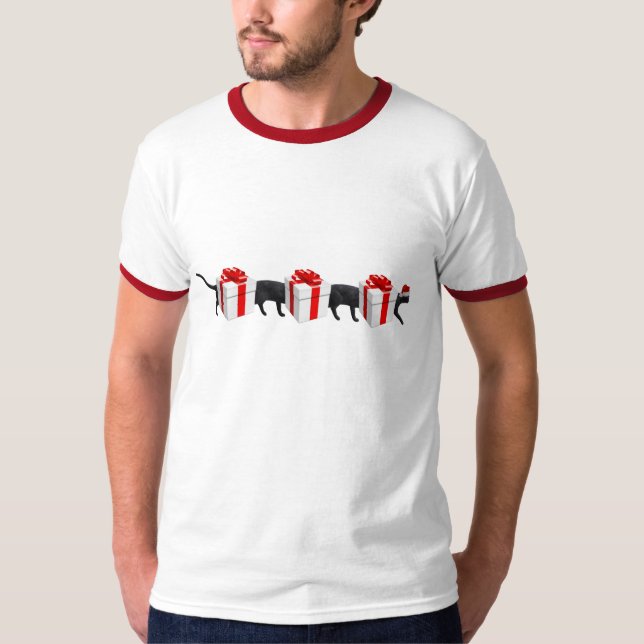 Världens längsta katt t-shirt (Framsida)