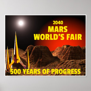 Världens mässa 2040 poster
