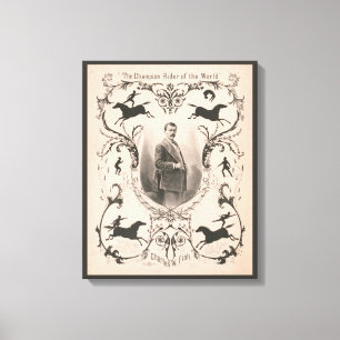 Världens mästare, Charles W. Fish. Canvastryck