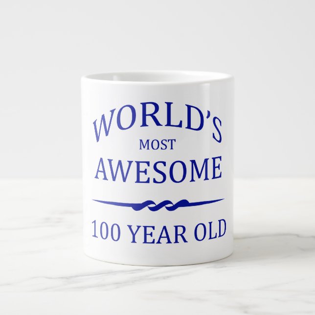 Världens mest 100 år gamla Fantastisk Jumbo Mugg (Framsidan)