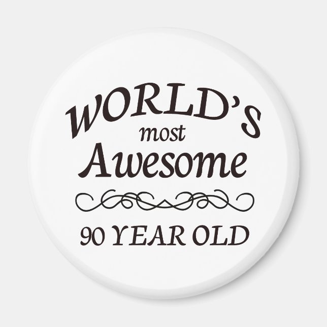 Världens mest 90-åriga Fantastisk Magnet (Framsidan)