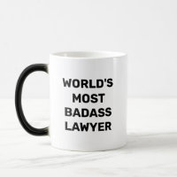 Världens Mest Badass Advokat Kaffe Mugg