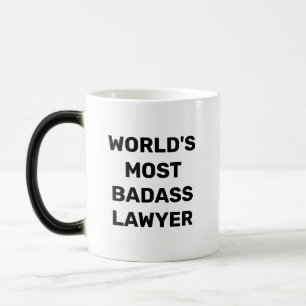 Världens Mest Badass Advokat Kaffe Mugg