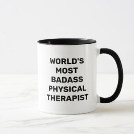 Världens mest badass fysioterapeutkaffemugg mugg