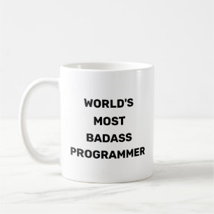 Världens Mest Badass Programmerare Kaffemug Kaffemugg