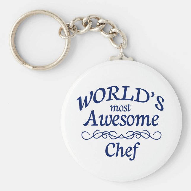Världens mest Fantastisk Chef Nyckelring (Framsidan)