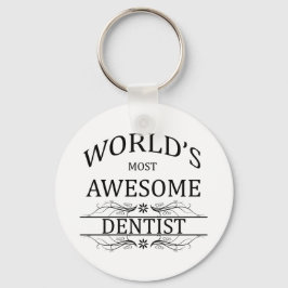 Världens mest Fantastisk-dentist Nyckelring