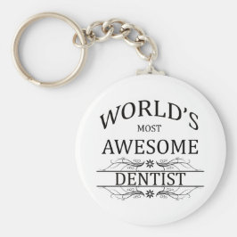 Världens mest Fantastisk-dentist Nyckelring