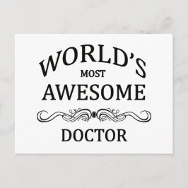 Världens mest Fantastisk Doktor Vykort