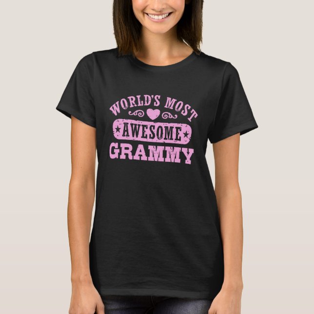 Världens mest Fantastisk Grammy Tee Shirt (Framsida)