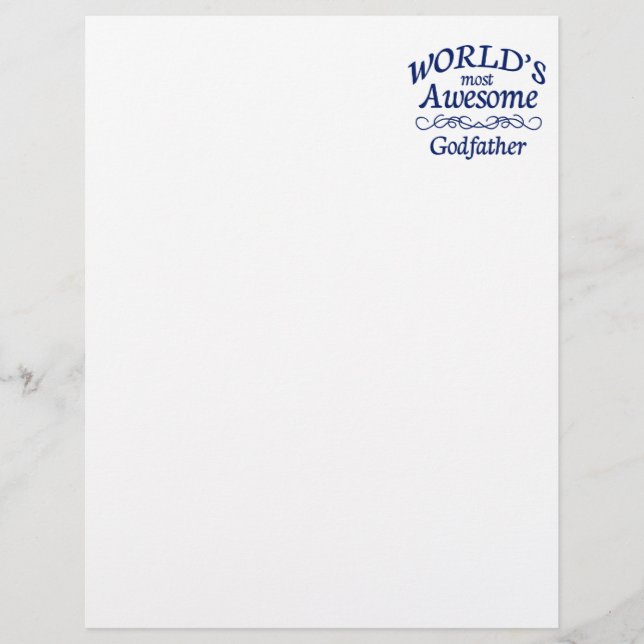 Världens mest Fantastisk-gudfader (Framsida)