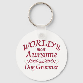 Världens mest Fantastisk Hund Groomer Nyckelring
