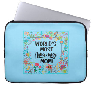 Världens mest Fantastisk Mamma Laptop Fodral
