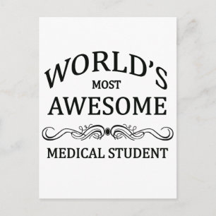 Världens mest Fantastisk-medicinska Student Vykort