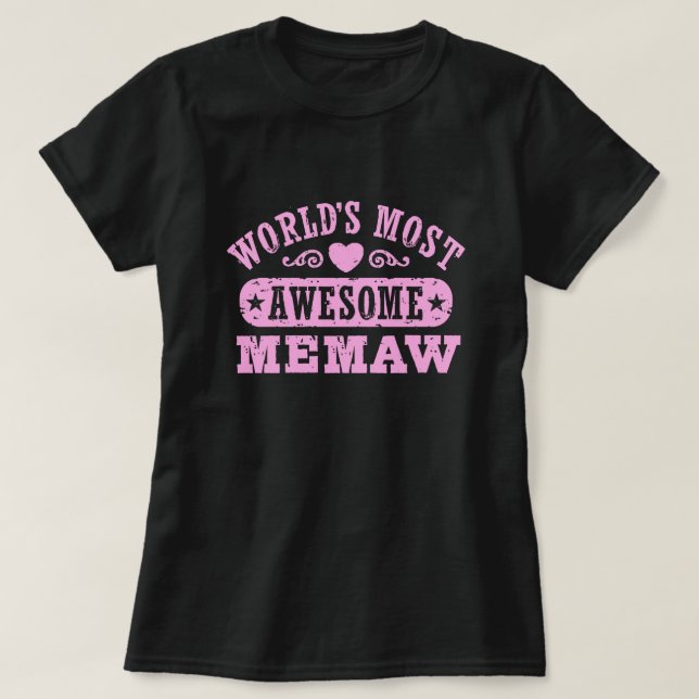 Världens mest Fantastisk minnesnota T Shirt (Design framsida)