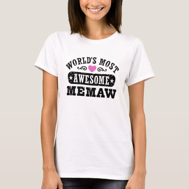 Världens mest Fantastisk minnesnota T-shirt (Framsida)
