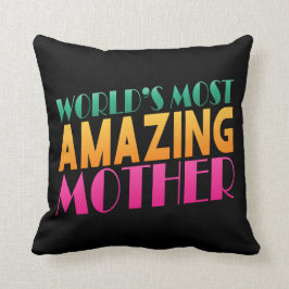 Världens mest Fantastisk Mors dag| Dekorativ kudde