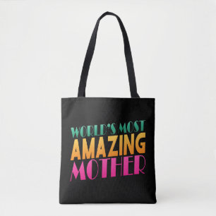 Världens mest Fantastisk Mors dag Tote Bag Tygkasse