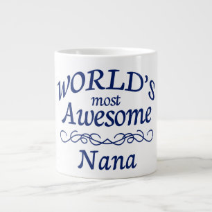 Världens Mest Fantastisk Nana Jumbo Mugg