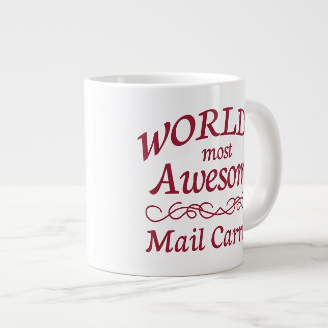 Världens Mest Fantastisk-postbärare Jumbo Mugg (Framsida höger)