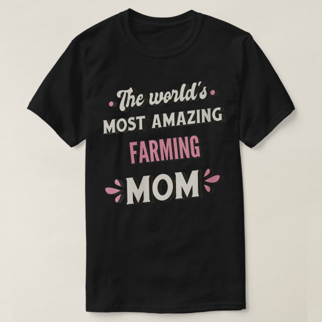 Världens mest Fantastisk-producerande Mamma VNeck T Shirt (Design framsida)