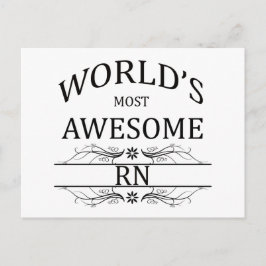 Världens mest Fantastisk RN Vykort