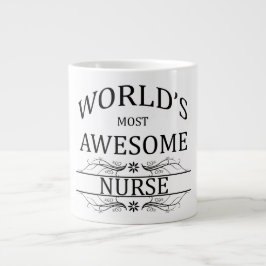 Världens mest Fantastisk-sjuksköterska Jumbo Mugg