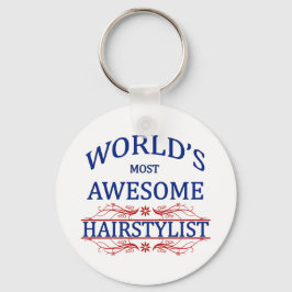 Världens mest haistylist i Fantastisk Nyckelring