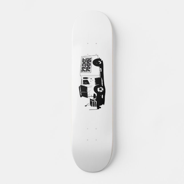 Världens mest kostsamma skifferskatedral skateboard bräda 19,5 cm (Framsida)