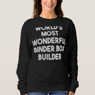 Världens mest underbara Binder Box Builder T Shirt