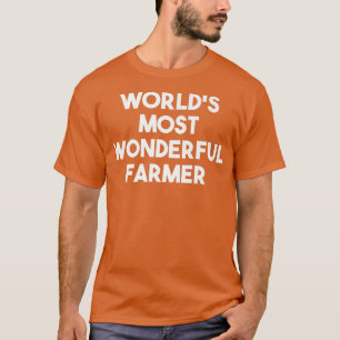 Världens mest underbara lantbruk t shirt