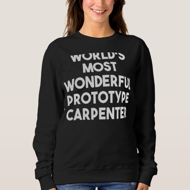 Världens mest underbara prototypbärare t shirt (Framsida)