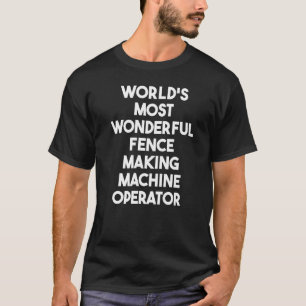 Världens mest underbara staket Skapar operat i Mas T Shirt