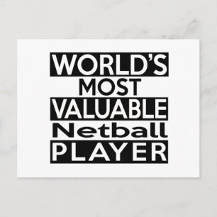 Världens mest värdefulla Netball-spelare Vykort