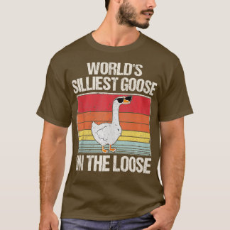 Världens minsta gäss på den sköna, vackra taggen t shirt