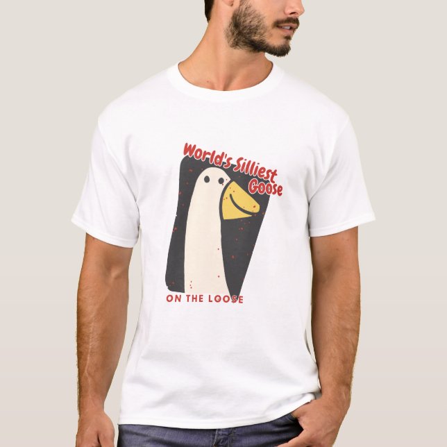 Världens minsta gåva i lösvikt t shirt (Framsida)