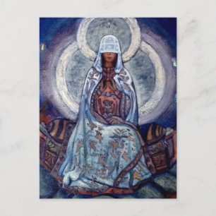 “Världens moder” av Nicholas Roerich Vykort