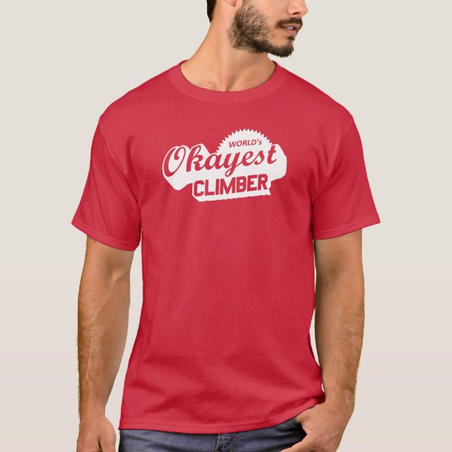 Världens Okayest-klimat T Shirt (Framsida)