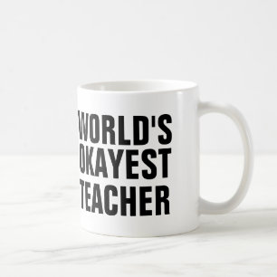 Världens Okayest-lärare Kaffemugg