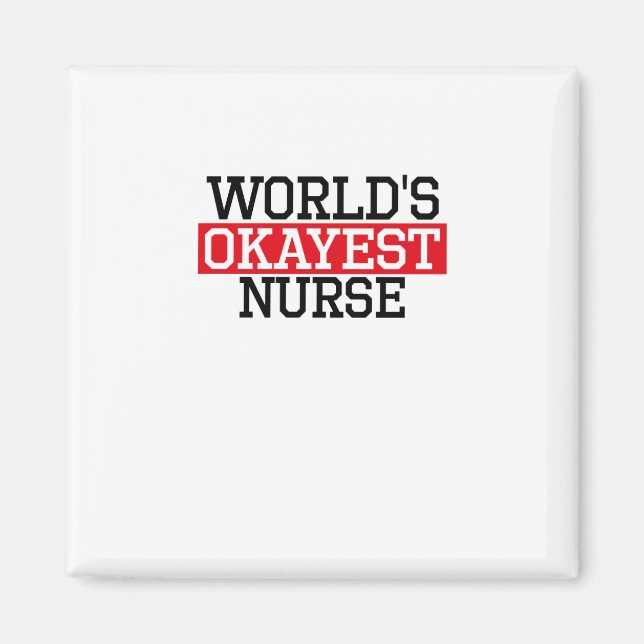 världens okayest Nurse, #Nurse Magnet (Framsidan)