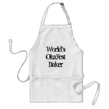 Världens okejaste bagare | Rolig kök bakning apron