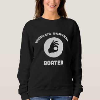 Världens okejaste båtägare Rolig T-shirt för båtli