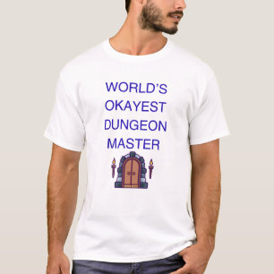 Världens okejaste Dungeon Master Roligt DM-prese T Shirt